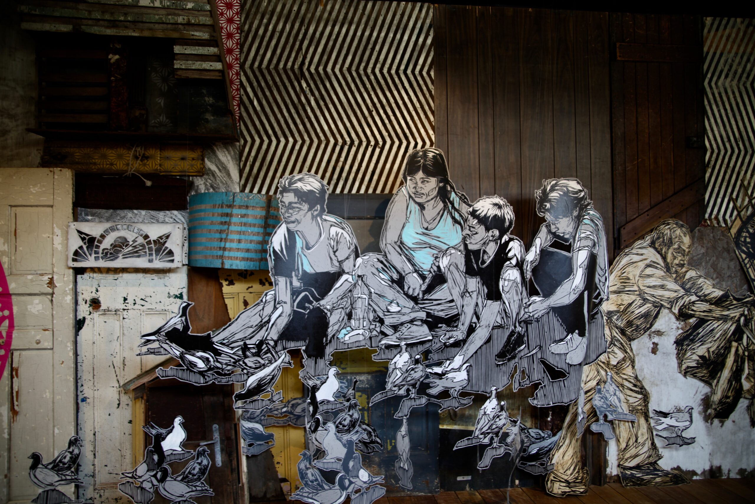 FLUCTUART : 1er centre d&rsquo;art urbain flottant