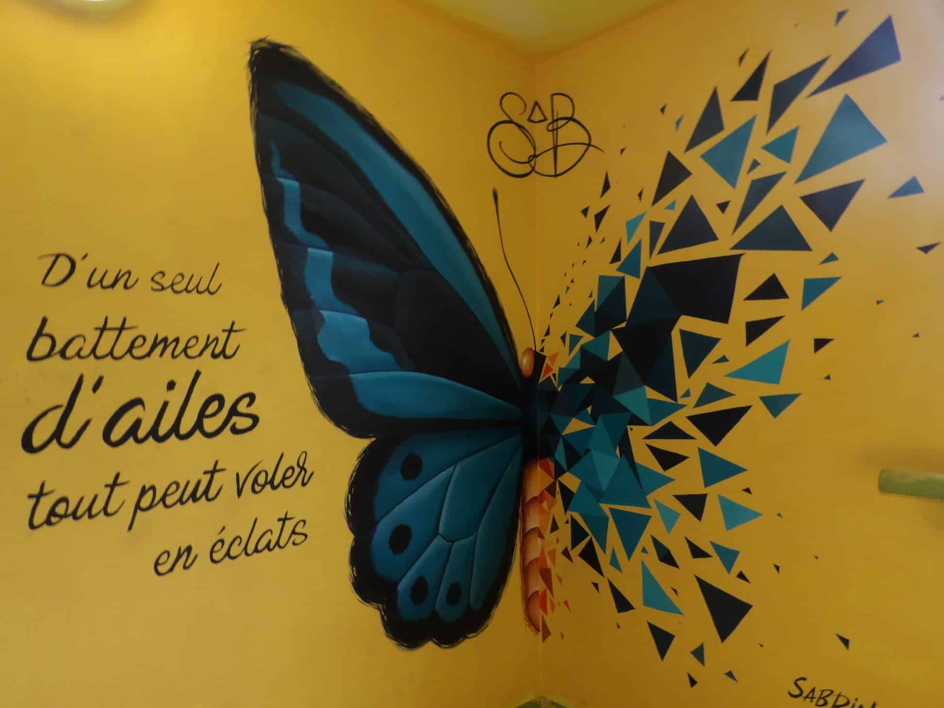 Sabrina Beretta, la fée papillon