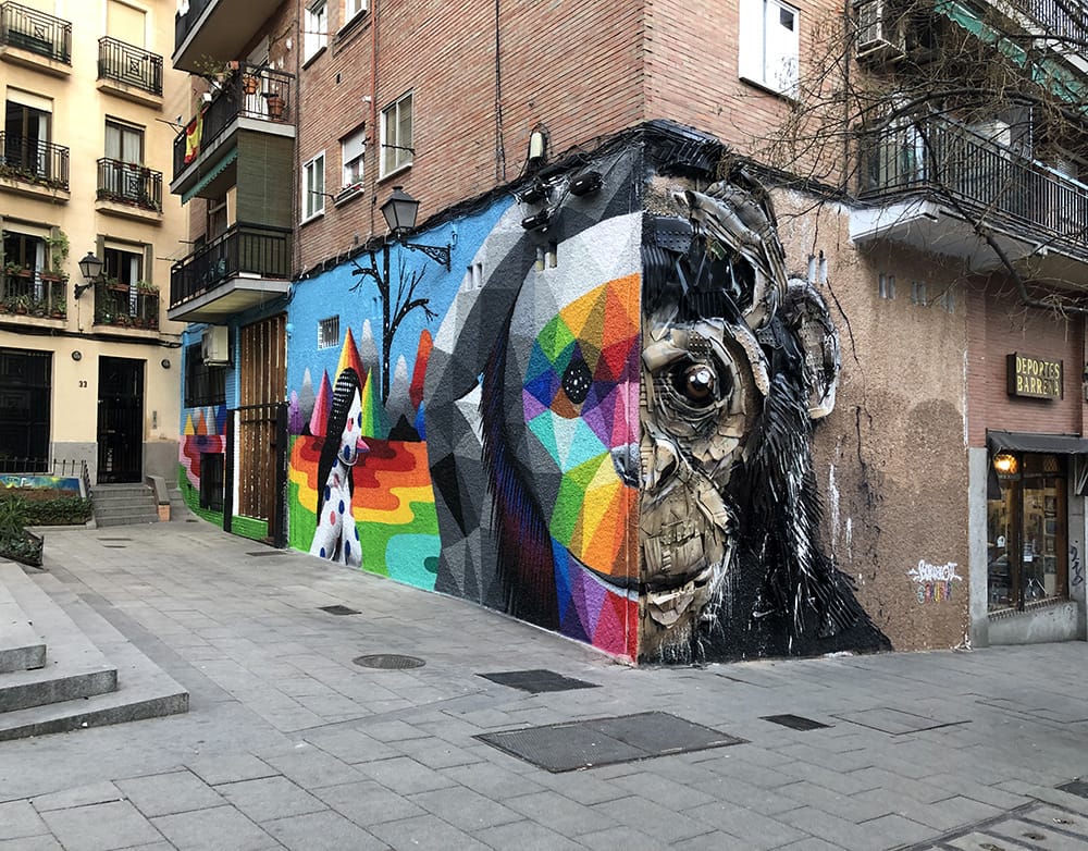 À Madrid, le graffiti s’impose dans les rues