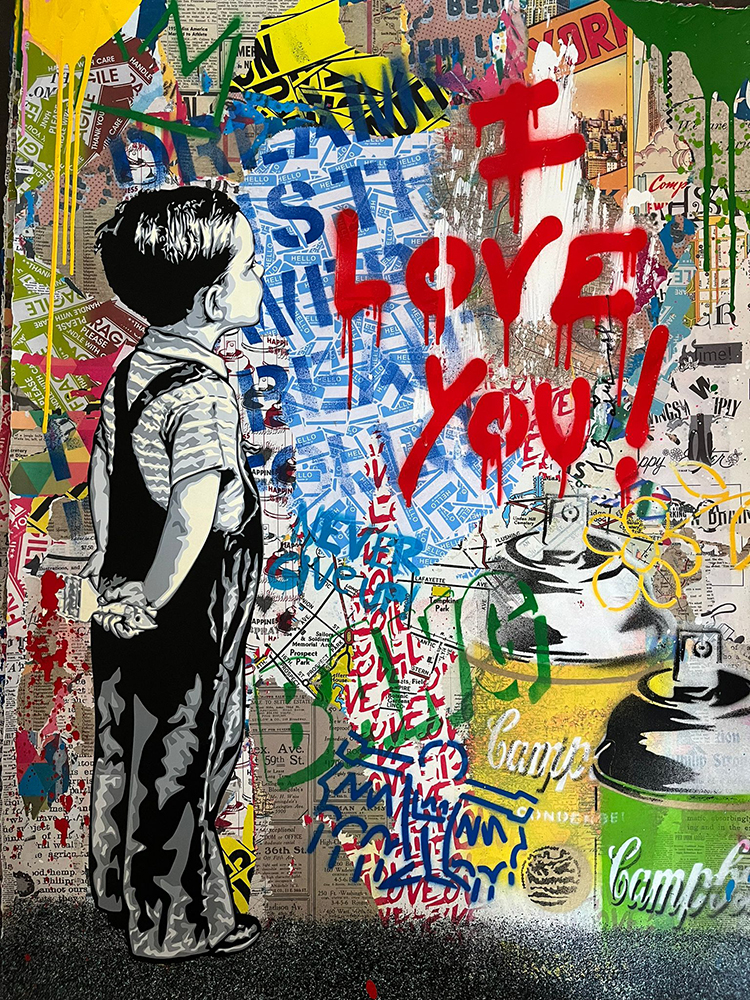 Mr Brainwash chez Yellow Road Gallery