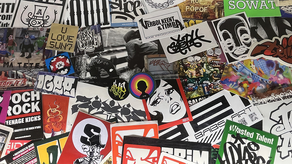La folie du sticker Art