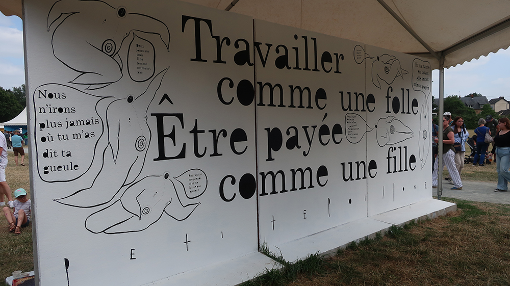 Petite Poissone fait l’humour, pas la guerre