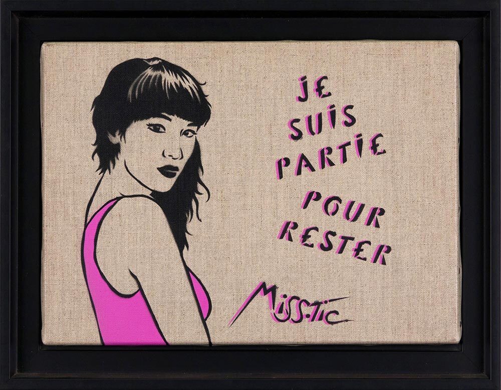 Miss.Tic, « Je suis partie pour rester »