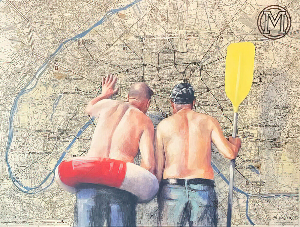 Graff sur Paname à Vivoin