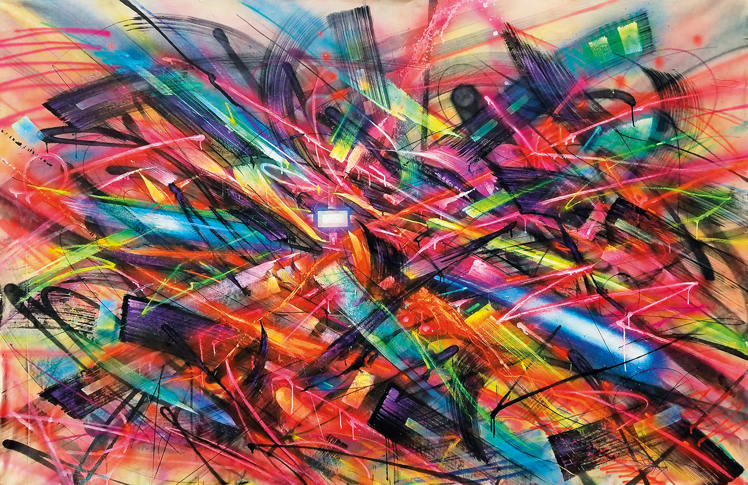 Saber : le graffiti sans concession